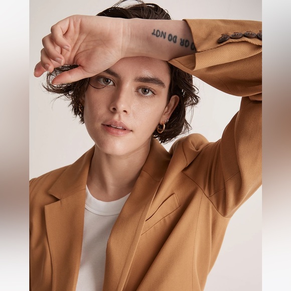 Madewell The Larsen Blazer in Drapeweave - Picture 6 of 6